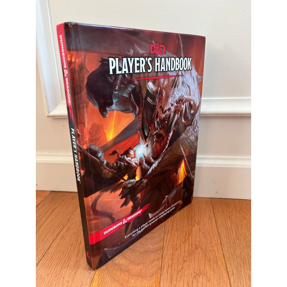 D&D Player's Handbook 5th Edition 2014 Hardcover 5e 1st Printing Dungeons Dragon